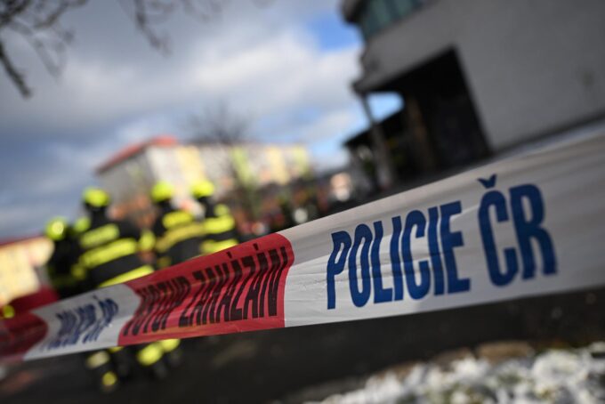 místo činu páska Policie