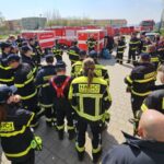 Brno – Dobrovolní hasiči trénovali proti povodním a čerpali Svratku 7