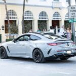 automobil Mercedes v Miami v USA