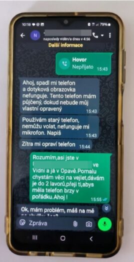 Podvodníci vylákali přes milion korun trikem s rozbitým telefonem 8 Podvodníci vylákali přes milion korun trikem s rozbitým telefonem 7