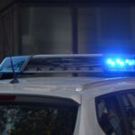 auto s majáky policie
