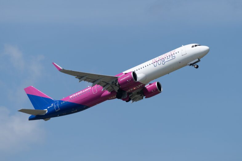 letadlo wizzair