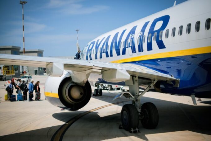 Ryanair letadlo