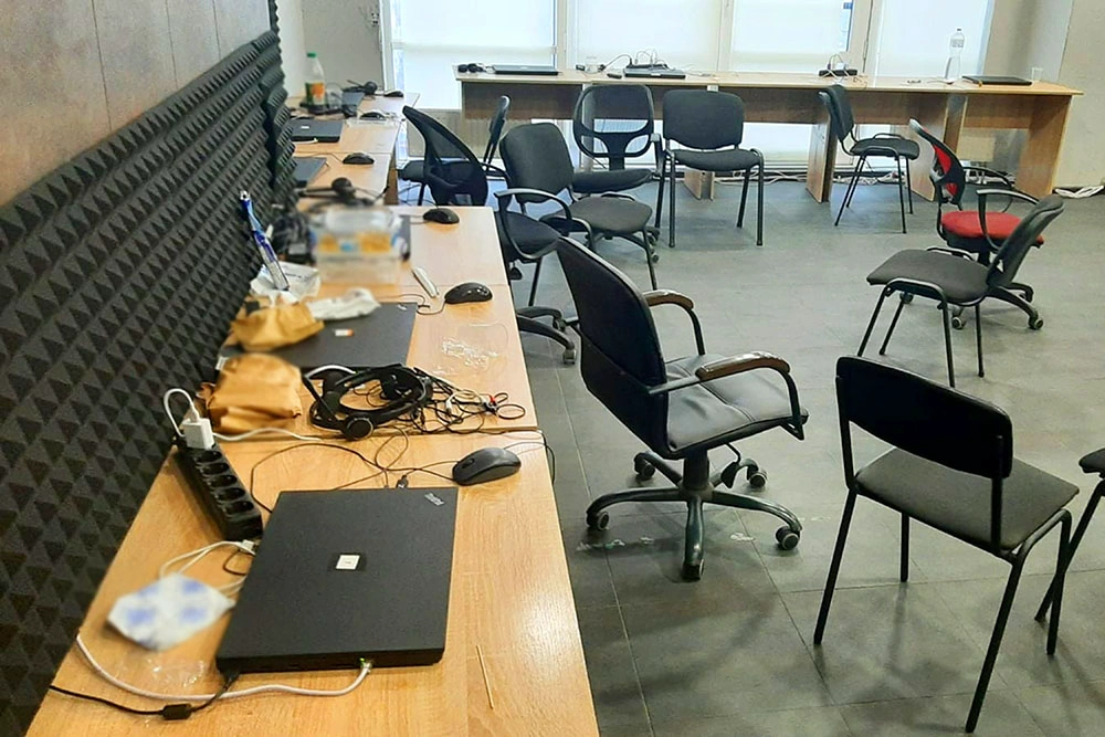 falešné call centrum