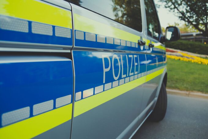 Policejní auto Německo