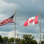 vlajka canada a usa
